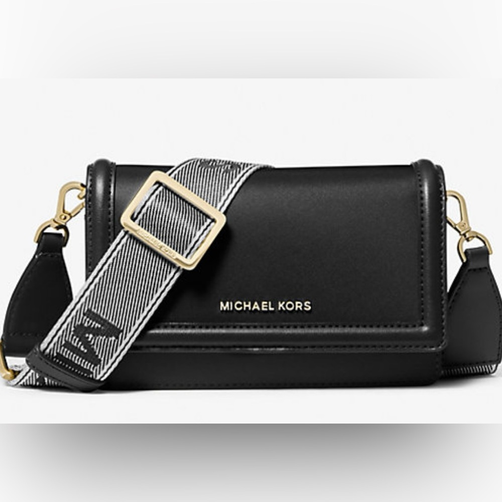 Michael Kors 
Jet Set Small Nylon Gabardine Smartphone Crossbody Bag
